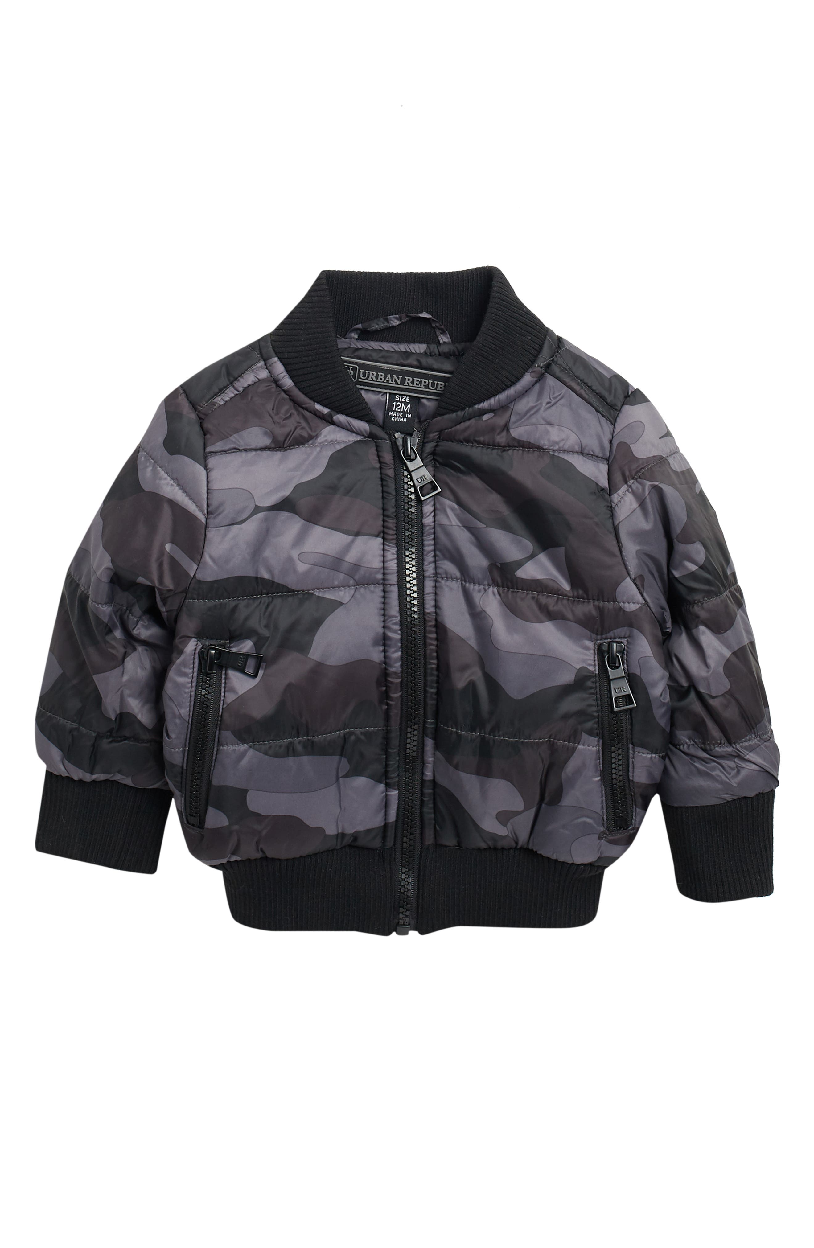 Urban Republic Baby Boys Ballistic Bomber Jacket Urban Republic Baby Boys Ballistic Bomber Jacket